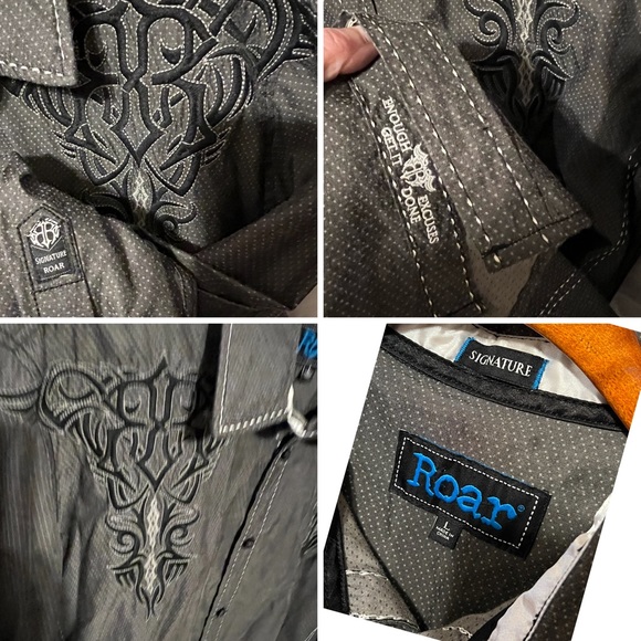SOLD L $84.50 Signature ROAR from Buckle Gravity Shirt - Picture 5 of 14